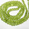 This listing is for the 1 strand of Peridot Smooth Round Beads in size of 5 mm approx,,Length: 25 inch